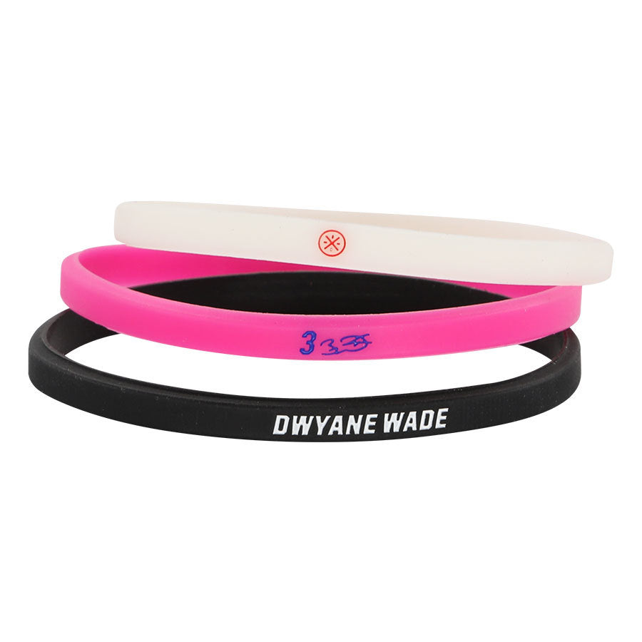 Customized Basketball Star Three-piece Silicone Thin Bracelet