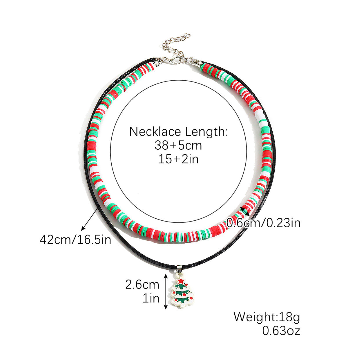 Versatile Durable Elegant Ornament Christmas Holiday Necklaces