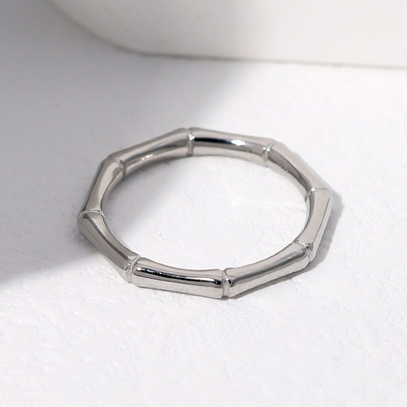 Style Titanium Steel Female Creative Design Rings