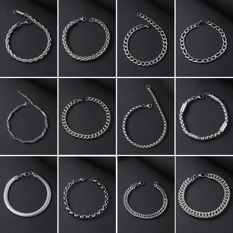 Men's Sst Part Cold Wind Fashion Suit Bracelet
