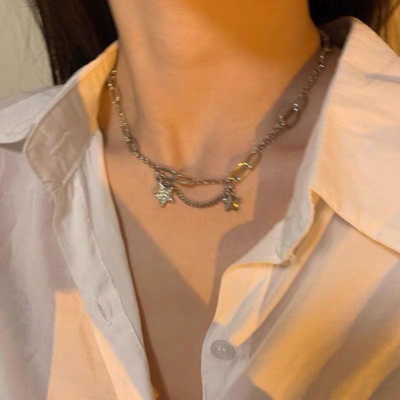 Cool Super Gas Seaside With Skirt Niche Gentle Design Sense Necklace