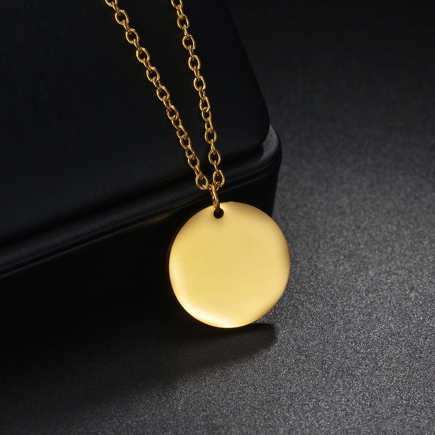 Women's Popular Stylish Simple Stainless Steel O-shaped Pendants