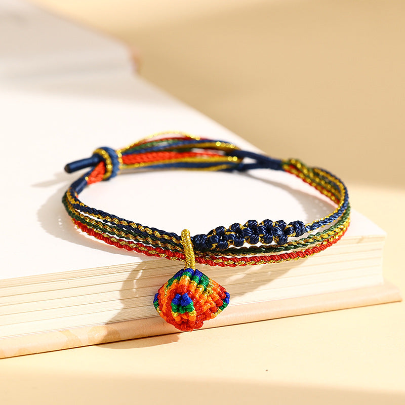 Children's Dragon Boat Festival Colorful Rope Hand-woven Small Bracelets