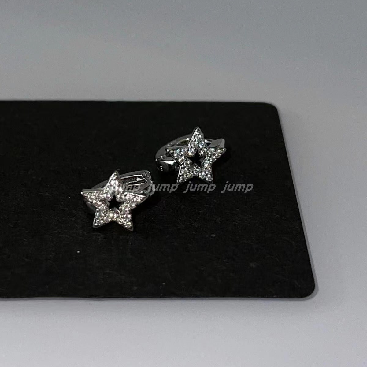 Star Ear Clip Five-pointed Simple Elegant Bone Stud Earrings