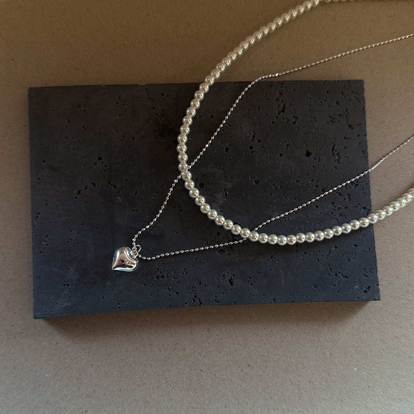 Women's Water Drop Beanie Bow For Sweet Twin Necklace