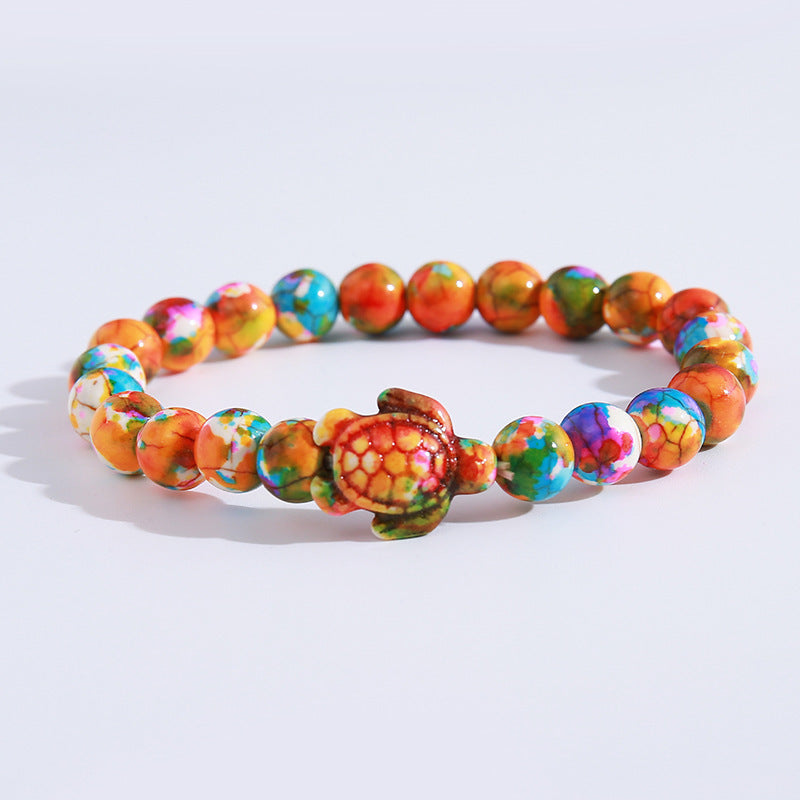 Gender Camouflage Turquoise Niche Ocean Turtle Bracelet