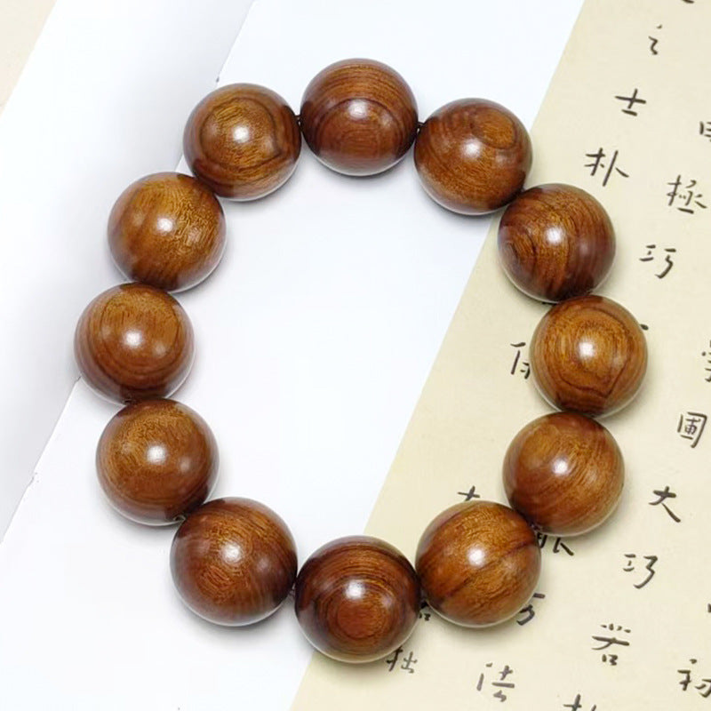 Men's Mexico Wood Buddha Beads Brazil Laos Vietnam Bracelet
