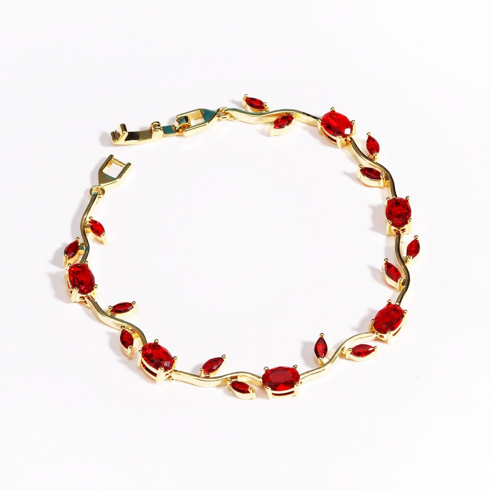 Luxury Style Quality Light Full Diamond Bracelet