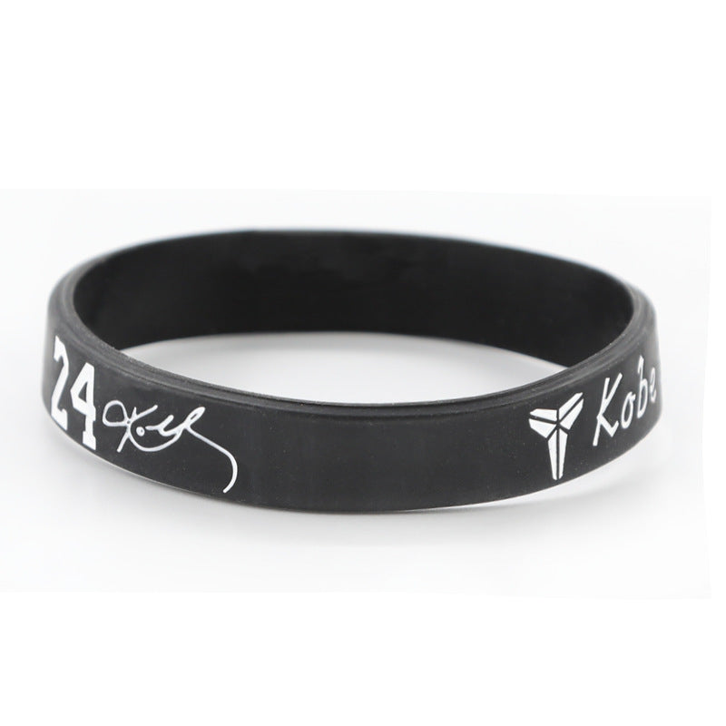 Basketball Silicone Rubber James Curry Harden Durant Bracelet