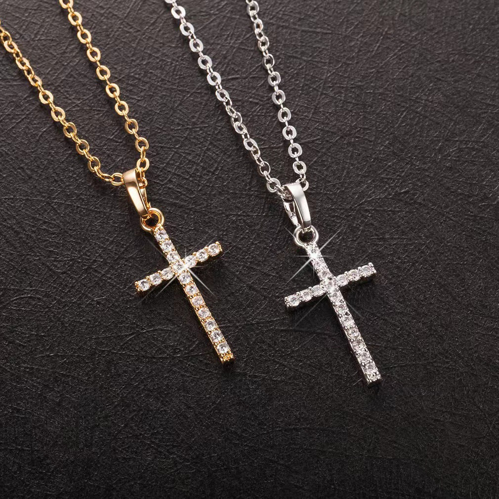 Cross Clavicle Chain Hip Hop Punk Necklace