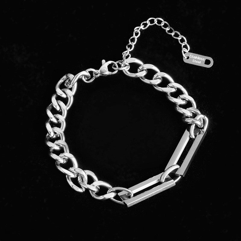 Vintage Jewelry Cuban Link Chain Twist Bracelets