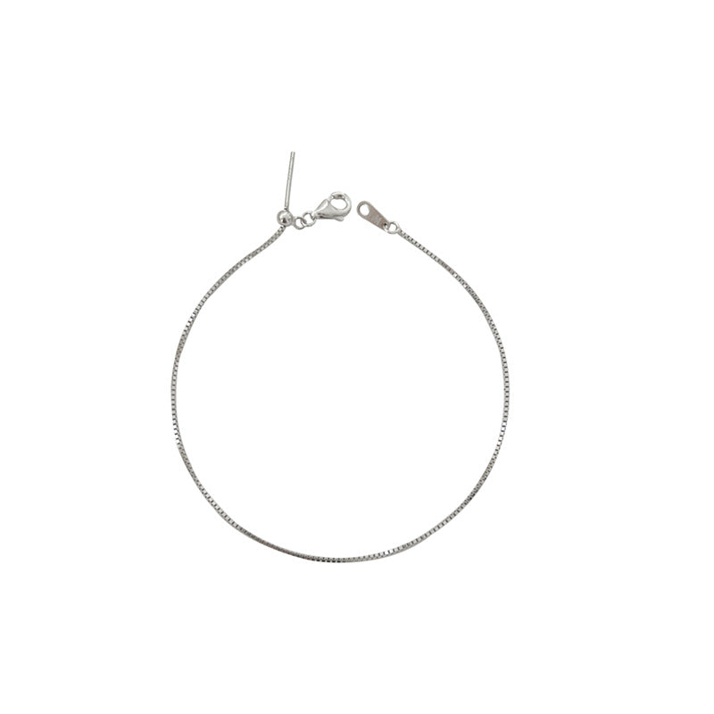 Universal Chain Pin String Beads Adjustable Pure Simple Bracelet