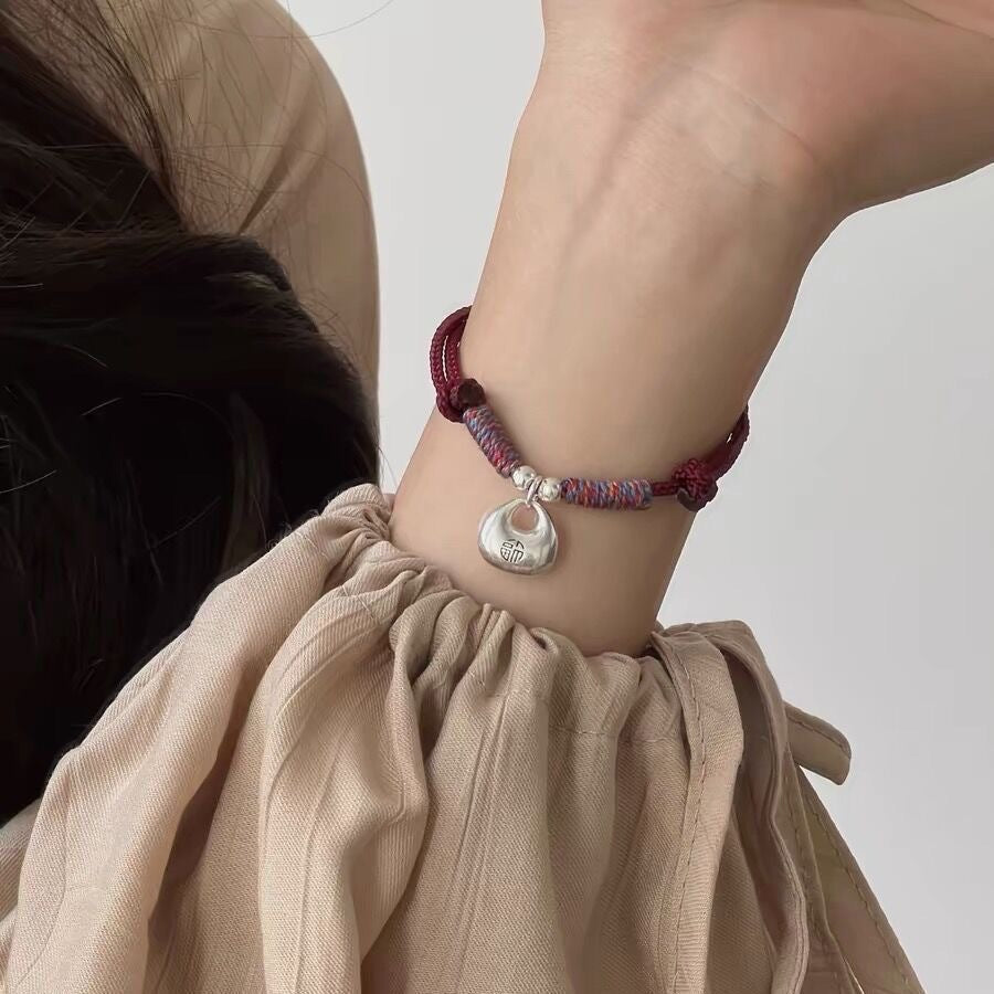 Red Rope Wrist String Couple Gifts For Boys Versatile Antique Bracelets
