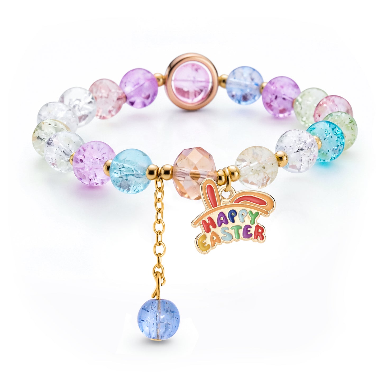 Children's Little Korean Style Sister Crystal String Bracelet