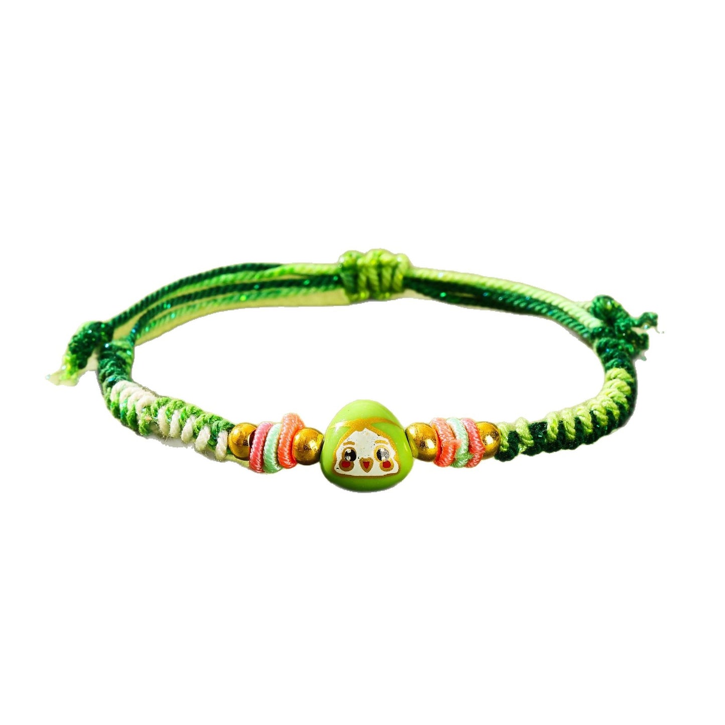 Children's Colorful Rope Dragon Boat Festival Carrying Strap Cartoon Small Bracelet