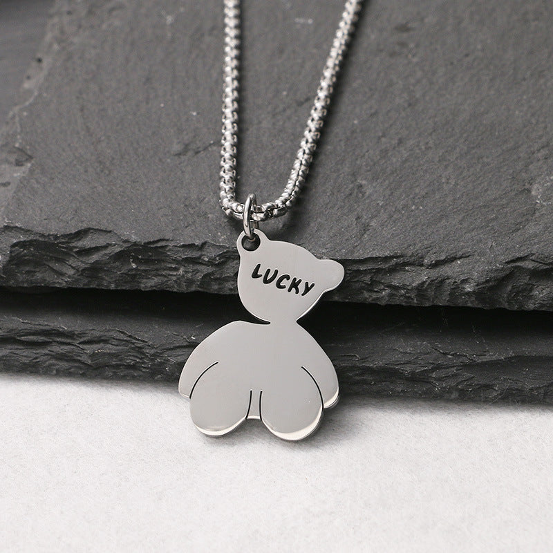 Women's & Men's Fashion Personality Street Hip Hop Simple Vintage Sweater Necklace