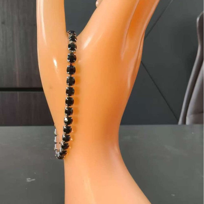 Zircon Tennis Chain Light Luxury Cold Style Girlfriends Full Diamond Bracelets