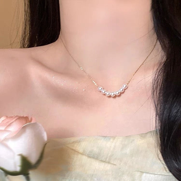 Women's Heart Light Luxury Minority Clavicle Chain Cold Necklace