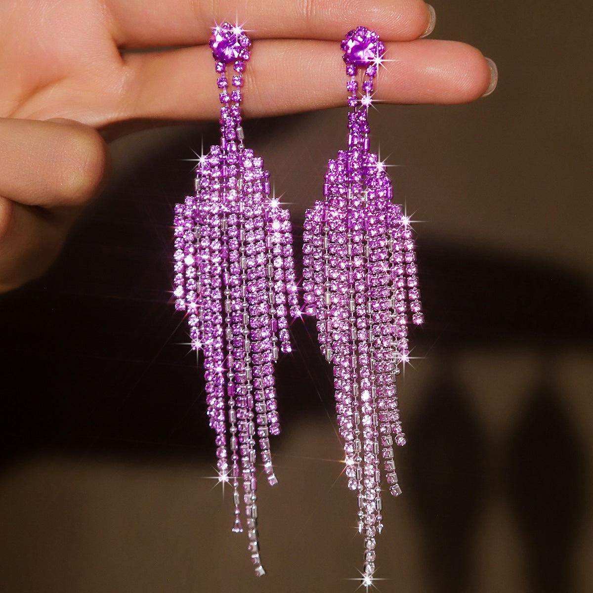 Tassel High-grade Affordable Luxury Style Unique Earrings