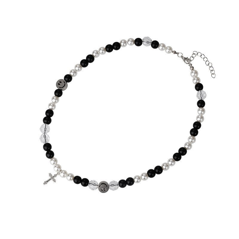 Chain Combination Dice Volcanic Rock Skull Hip Hop Necklace