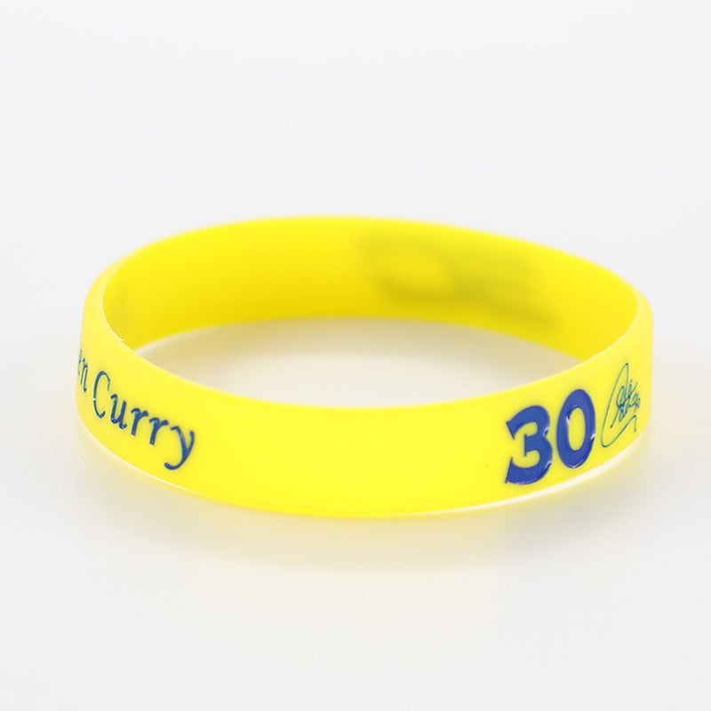 Star Black Mamba James Curry Letter Bracelet