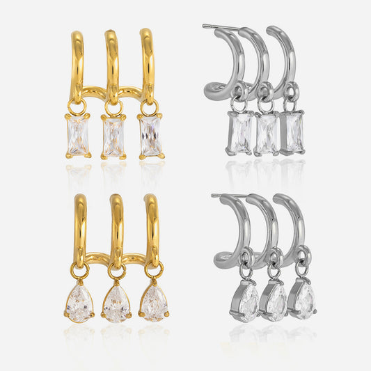 Women's Titanium Steel Zircon Niche High-grade Light Luxury Rings