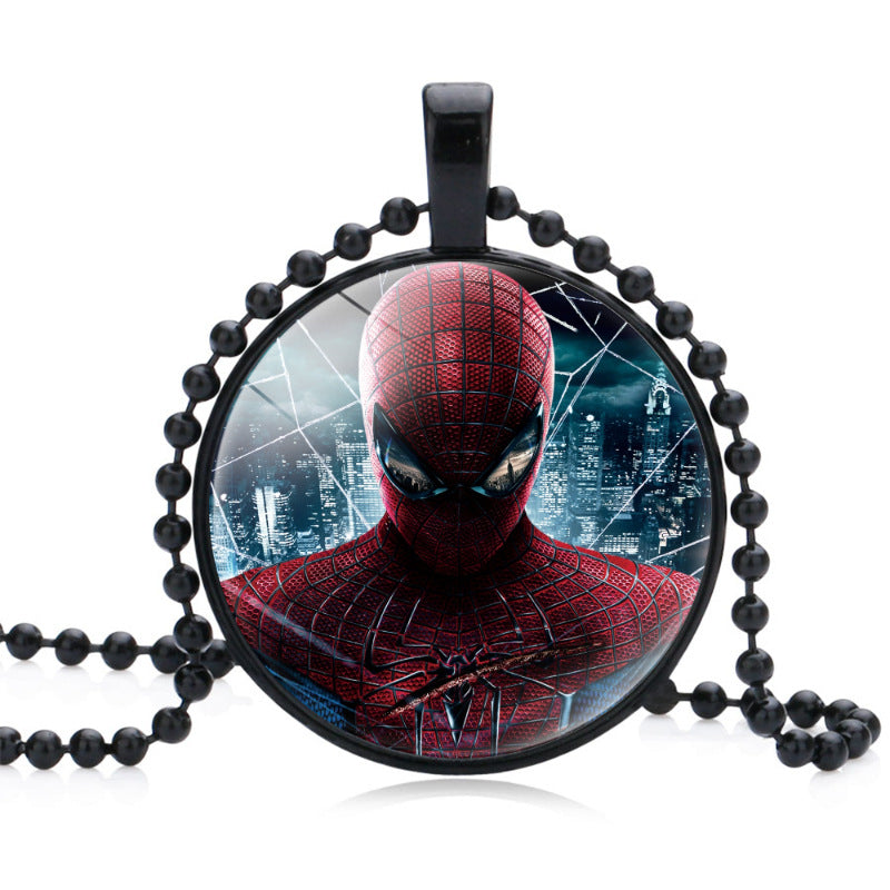 No Return Time Stone Black Rice Necklaces