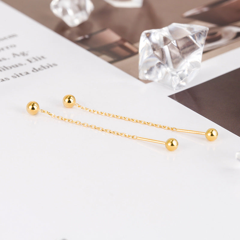Twist No Need To Take Off Simple Tassel Trendy Elegant Ear Line