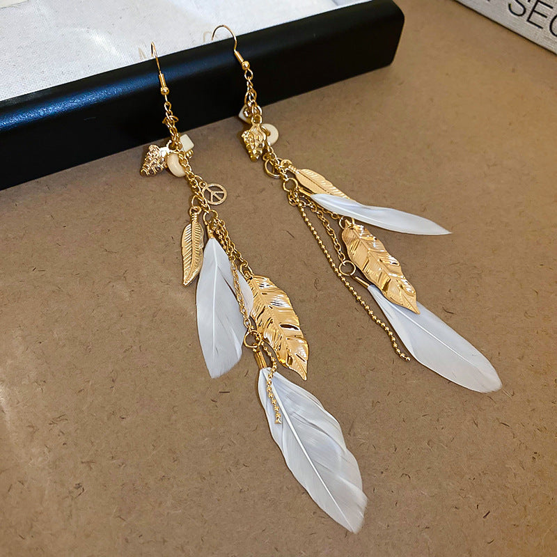 Women's Bohemian Style High-grade Ethnic Exaggerated Unique Earrings