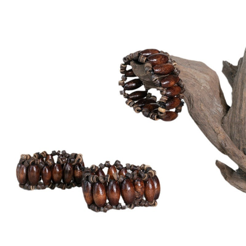 Women's & Men's Plain Wear Simple Natural Material Decoration Bracelets