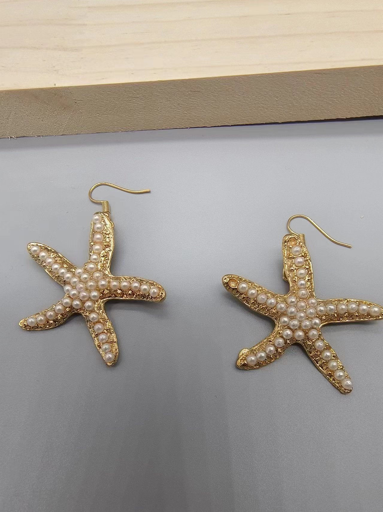 Women's Korean Fashion Simple Gorgeous Starfish Temperament For Elegant Earrings