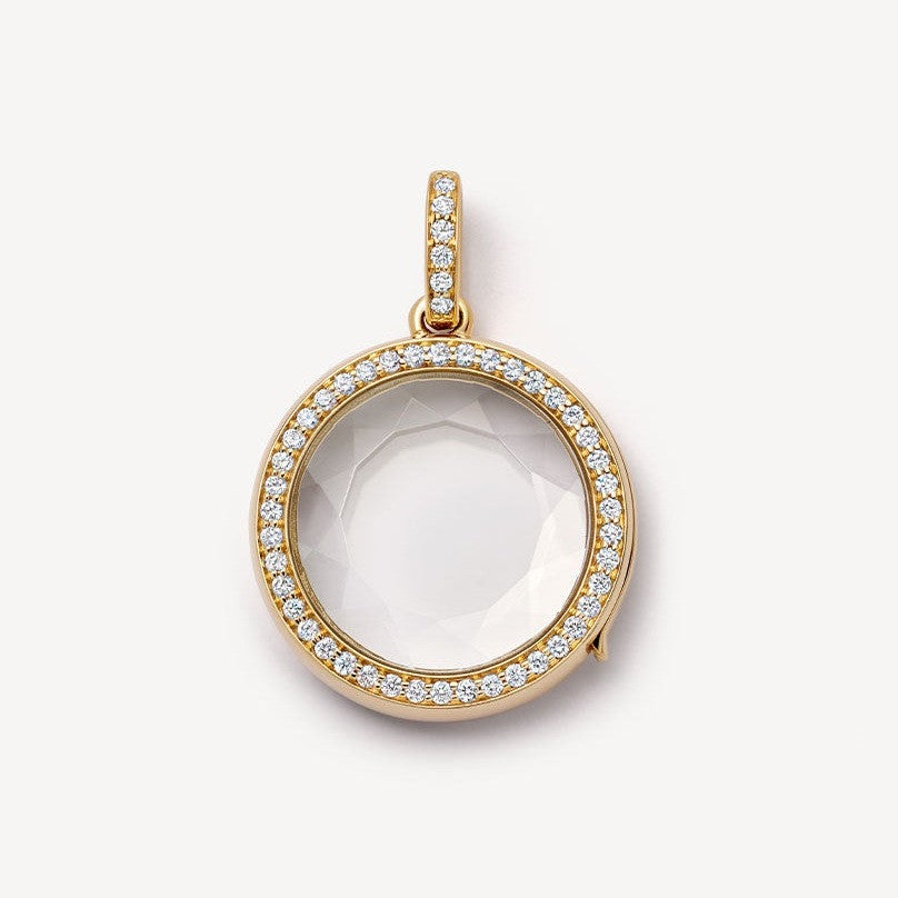Personality Box Items Can Be Opened Closed Hollow Design Transparent Pendants