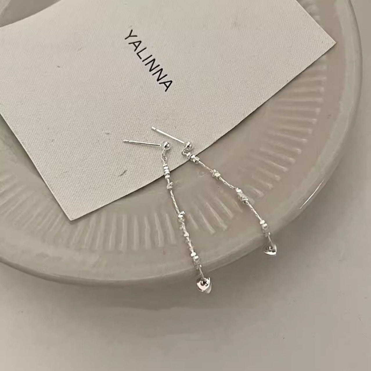 Women's Small Pieces Of Sier Long Simple Versatile Elegant Ear Line