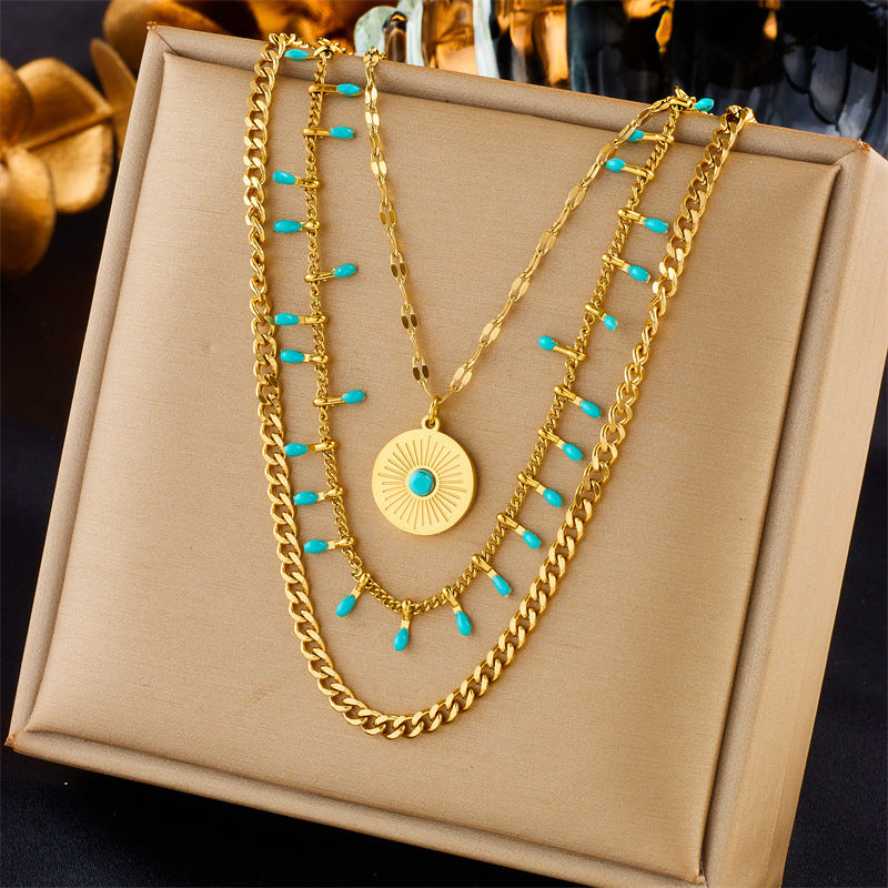 Clavicle Chain Simple Temperament Entry Lux Pendants