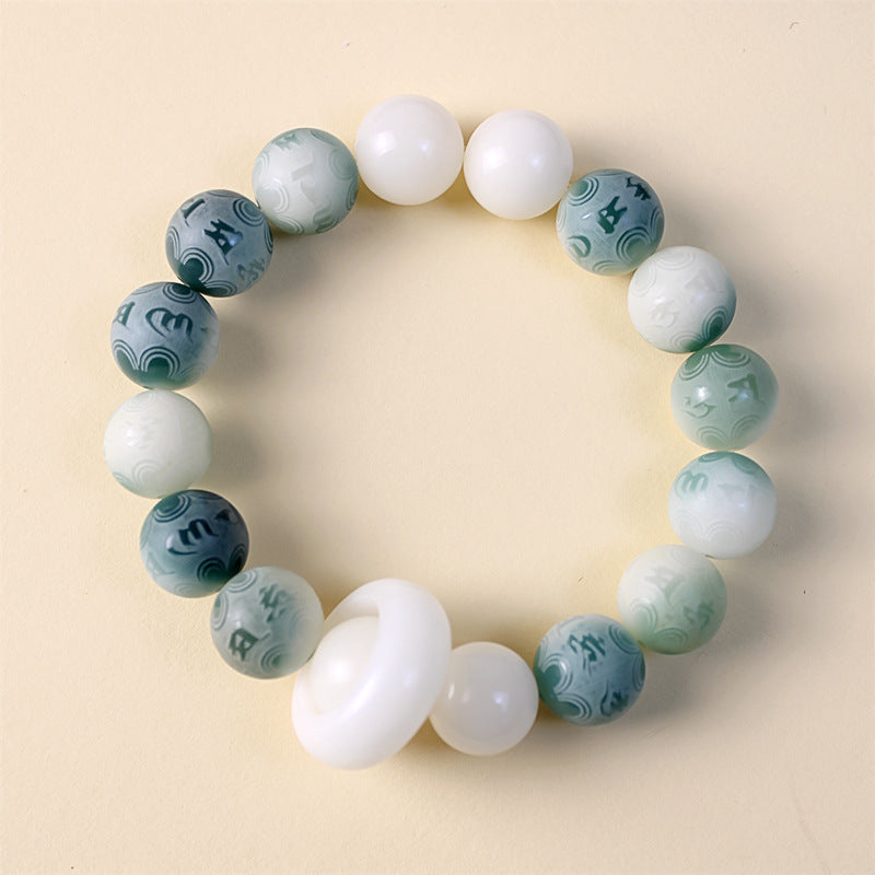 Bodhi Candy Color Single Circle Pliable Temperament High Throw Three Bracelets