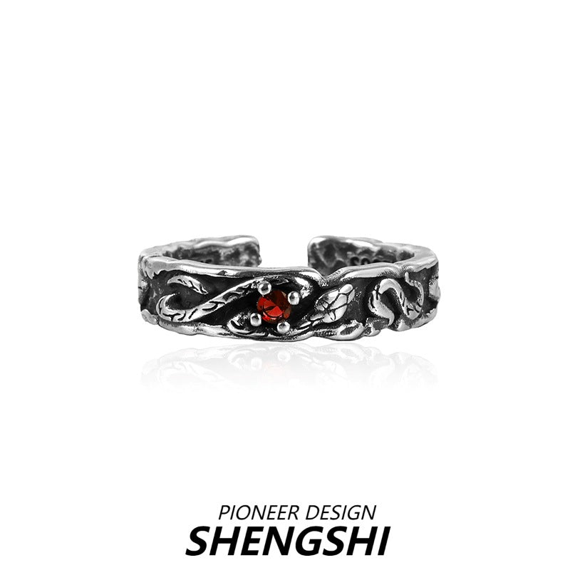 Women's & Men's Classic Cross Punk Hip Hop Cool Ring