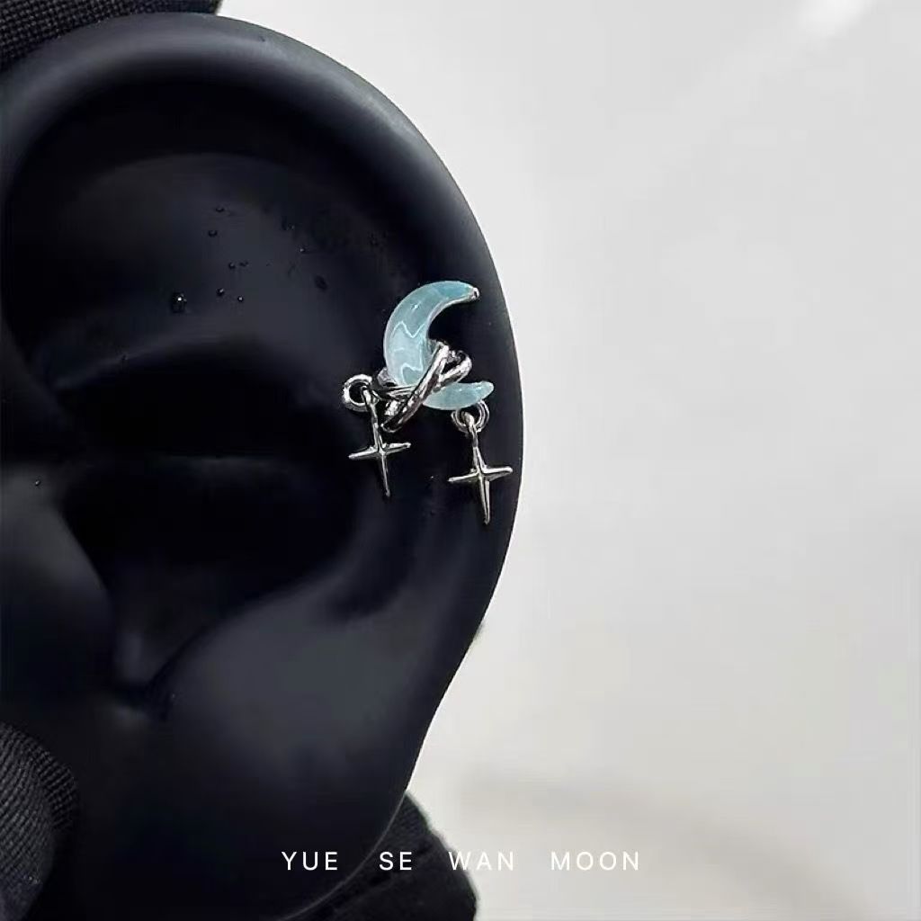 Bone Small Versatile Butterfly Design Pin Stud Earrings