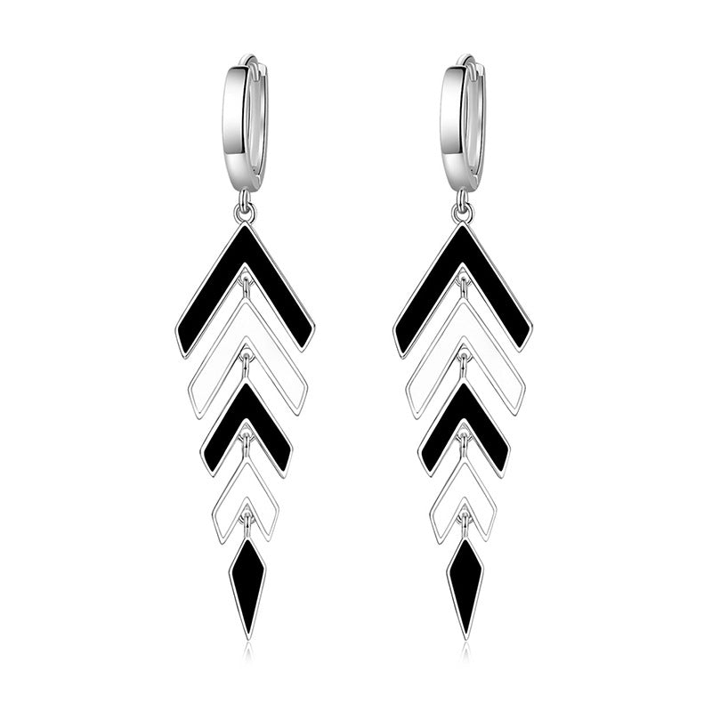 Festival High-rise Female Arrow Retro Temperament Earrings