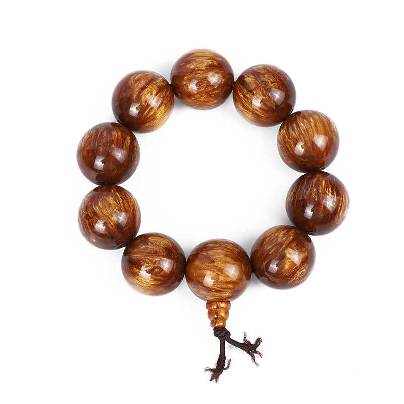 Willow Pagoda Single Circle Prayer Beads National Style Stall Resin Bracelet