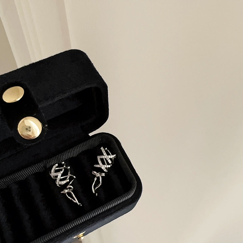 Women's Bow Ear Clip Niche Design Elegant Rings