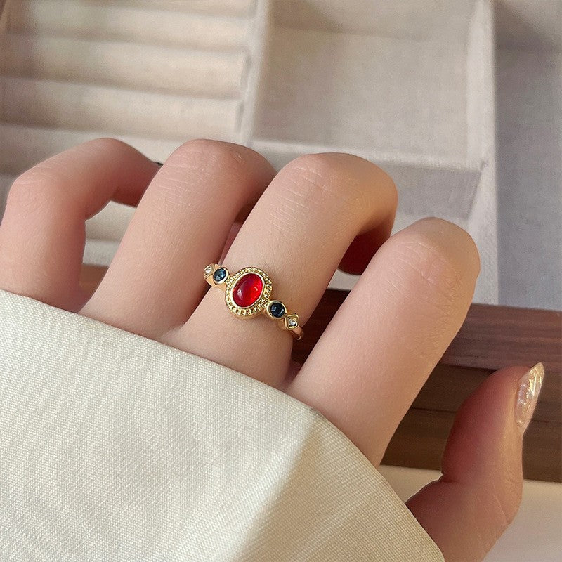 Female High Sense Graceful Fashionable Index Finger Rings