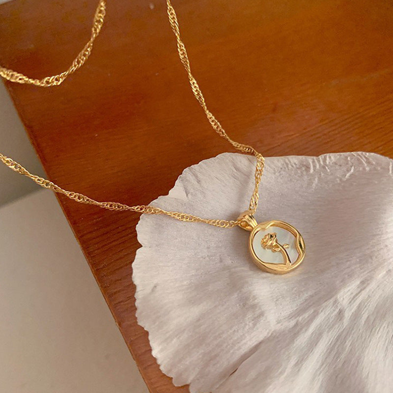 Women's Court Style Light Luxury Minority Design Necklaces