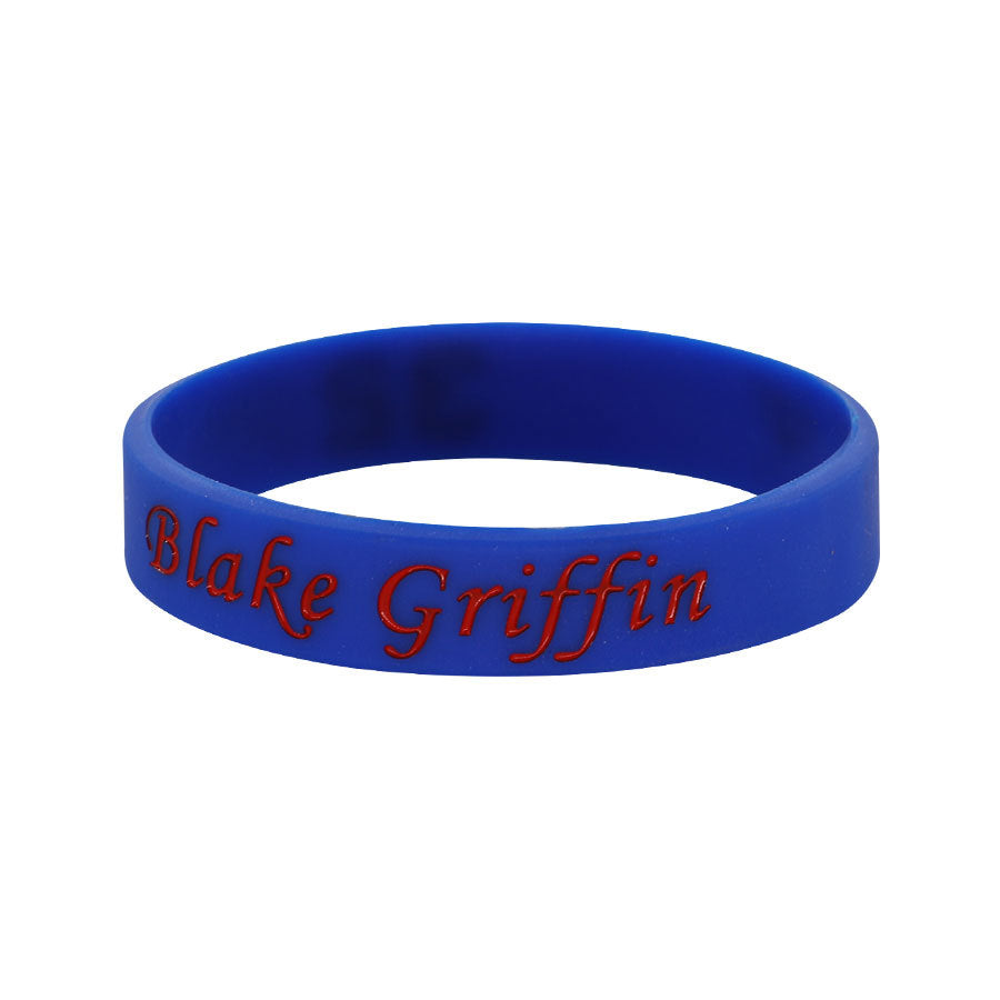 Star Concave Thickened Silicone Kobe James Basketball Bracelet