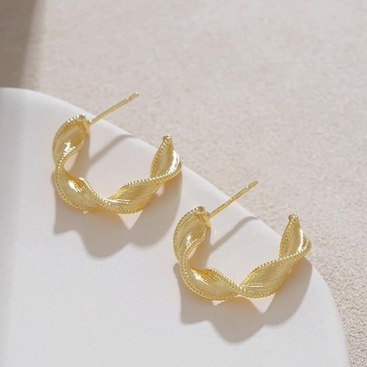 Women's Light Luxury Twist For Niche Design High-grade Rings
