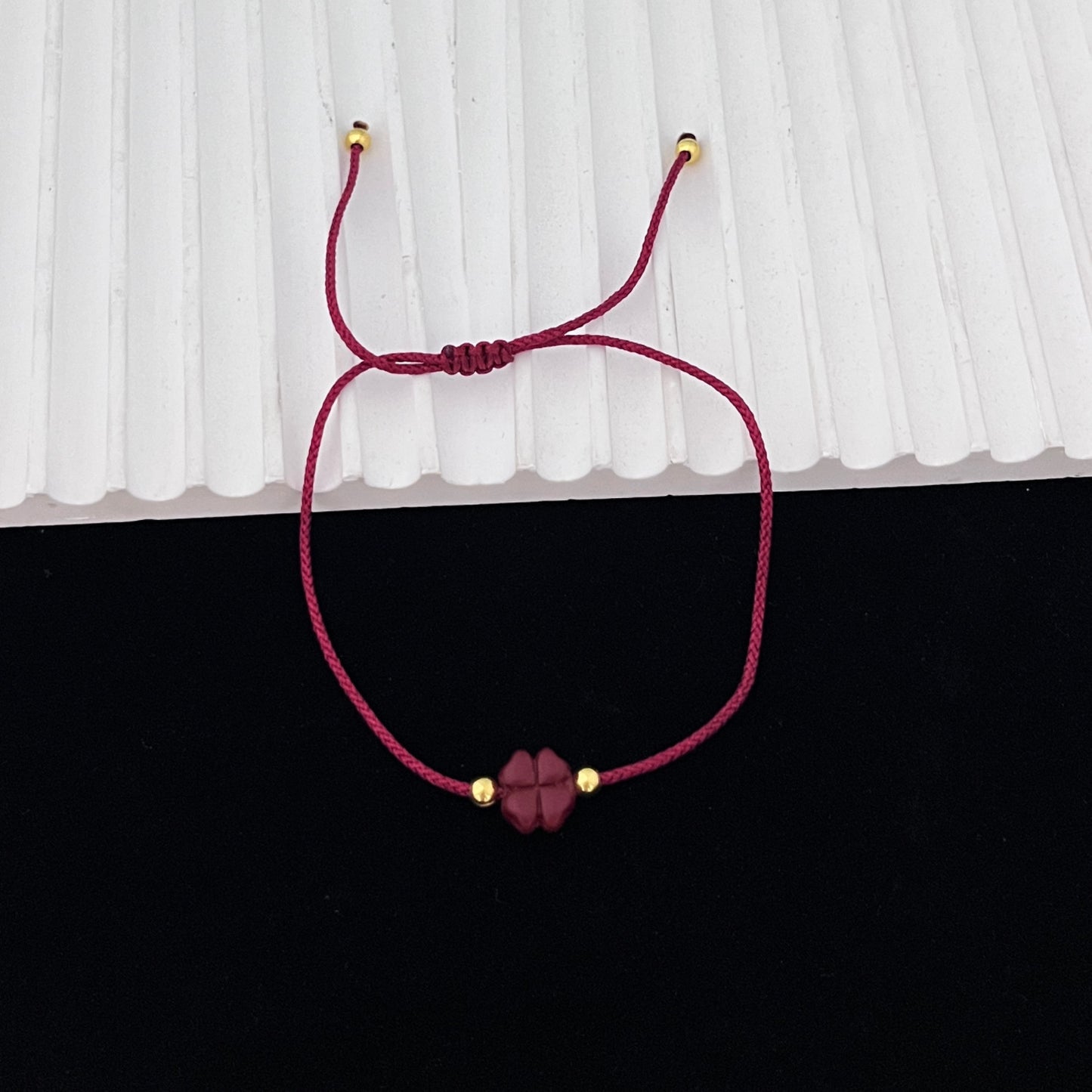 Red Rope Hand-woven Couple Minority Simple Bracelet