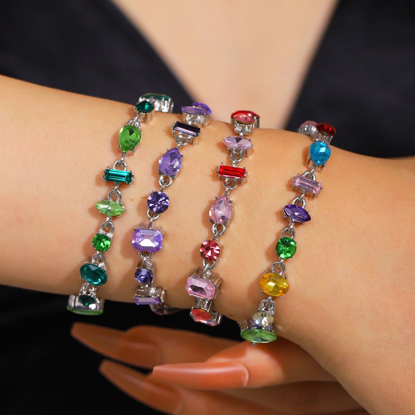 Flashing Candy Exquisitely Subtly Luxurious Niche Sweet Bracelet