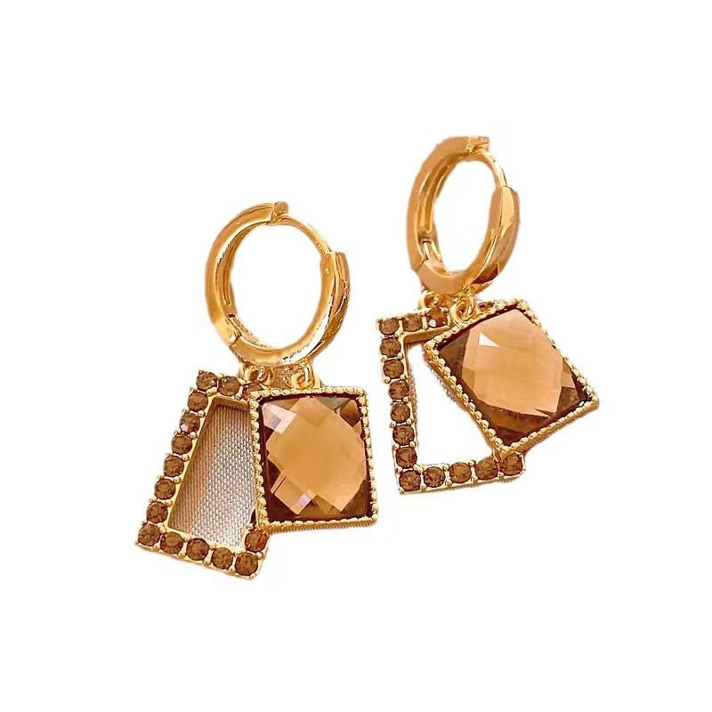 Women's Square For Mild Luxury Retro High Sense Rings