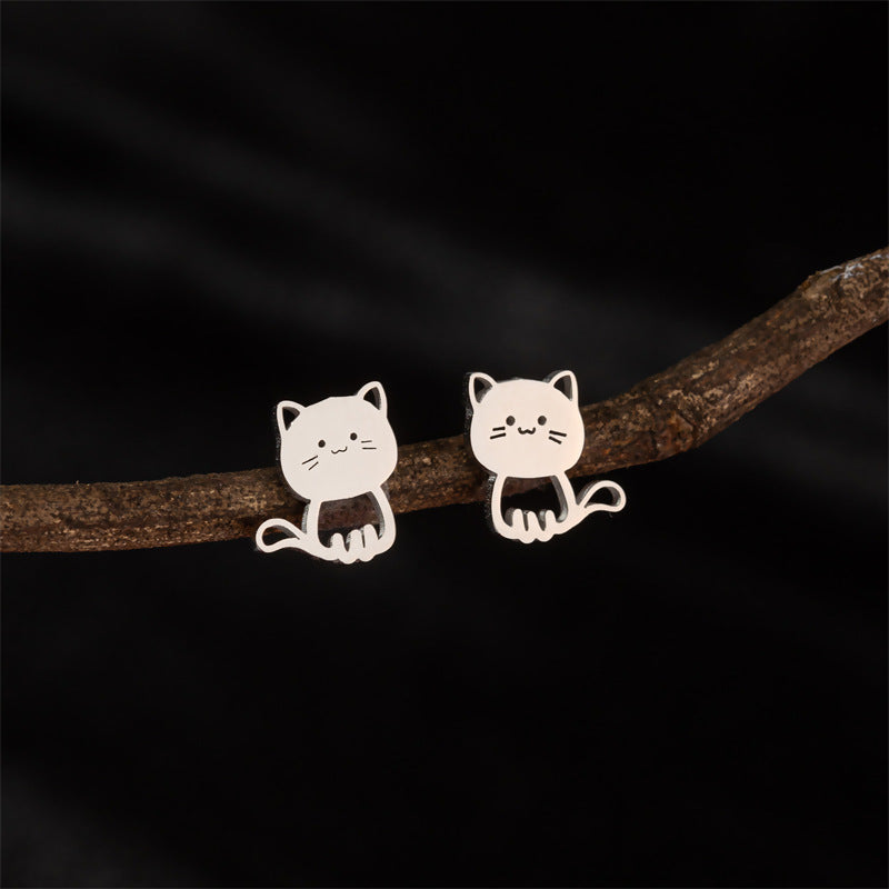 Cute Drawing Mi Animal Series Cartoon Earrings