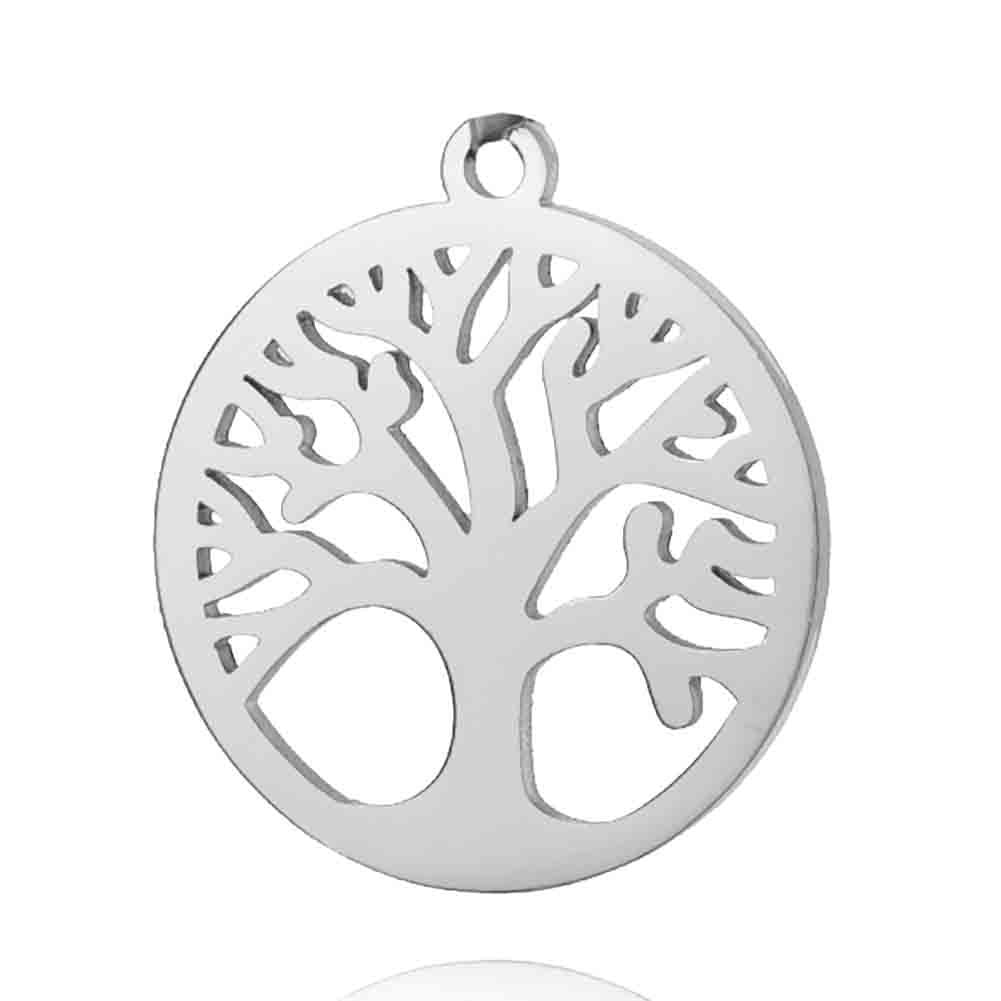 Hollow Tree Four-leaf Clover Plant Leaves Amulet Jewelry Pendants