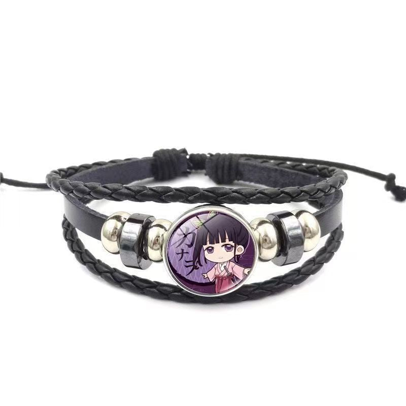 Source Anime Peripheral No Time Stone Woven Bracelet